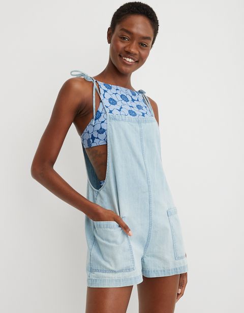 Женские брюки Aerie Tie Shoulder Shortall