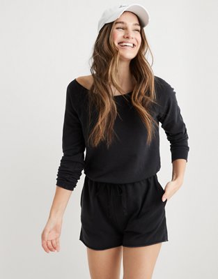 aerie fleece dress