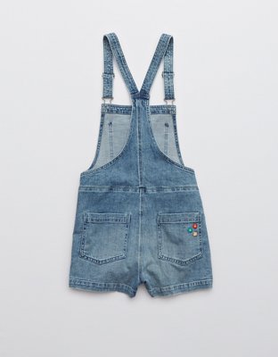 Aerie Werk & Play Denim Shortalls