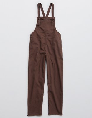 Aerie Werk & Play Twill Overalls