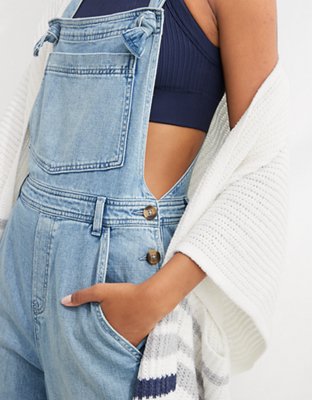 Женские комбинезоны Aerie Wide Leg Overalls — фото 5