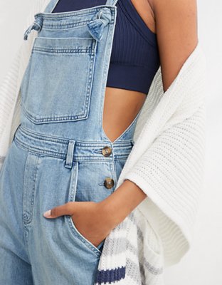 Aerie Wide Leg Overalls