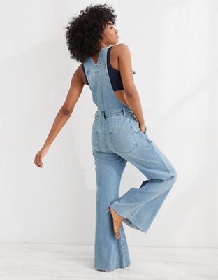 Aerie Wide Leg Overalls