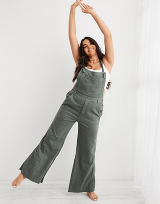 American eagle store green jumpsuit