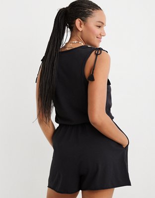 Aerie Ruched Romper