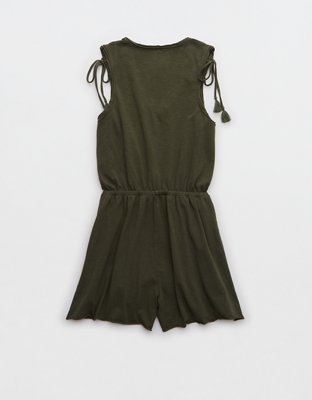 Aerie Ruched Romper