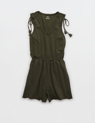 Aerie Ruched Romper