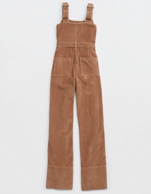 Aerie Corduroy Kick Flare Overalls