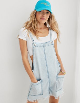 Женские брюки Aerie Double Strap Shortall — фото 2