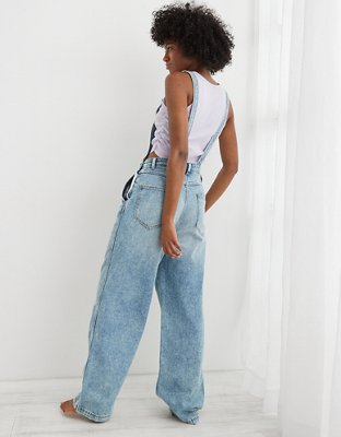 Aerie Baggy Y2K Overalls