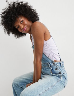Aerie Baggy Y2K Overalls