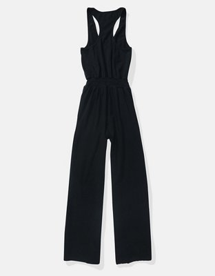 Aerie Knit Wide Leg Jumpsuit