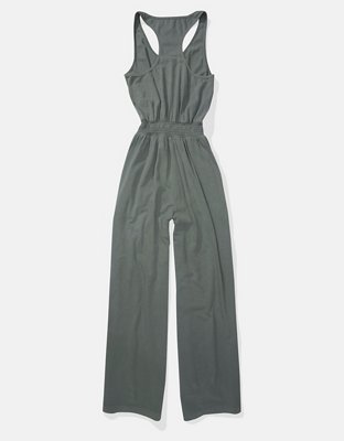 Aerie Knit Wide Leg Jumpsuit