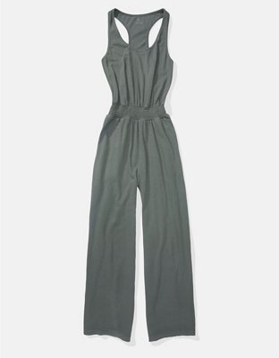 Aerie Knit Wide Leg Jumpsuit