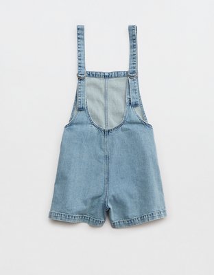 Aerie Denim Shortalls
