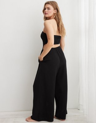 Женские комбинезоны Aerie Pool-To-Party Strapless Jumpsuit — фото 3
