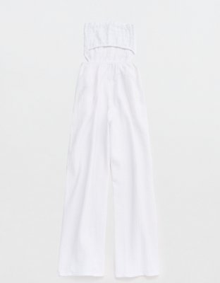 Aerie Jumpsuit de Gasa sin Breteles