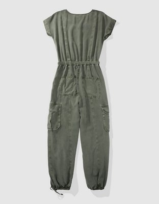 Aerie Twill Utility Jumpsuit