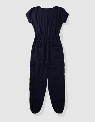 Aerie Twill Utility Jumpsuit