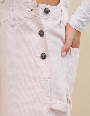 Aerie pinstripe overalls clearance