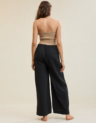 Aerie Colorblocked Strapless Jumpsuit