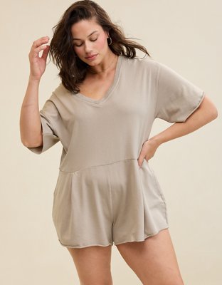 Aerie V-Neck Romper
