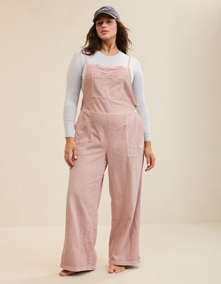 pink overall dress womens RESTOCK: Better Believe It Overall Mini Dress