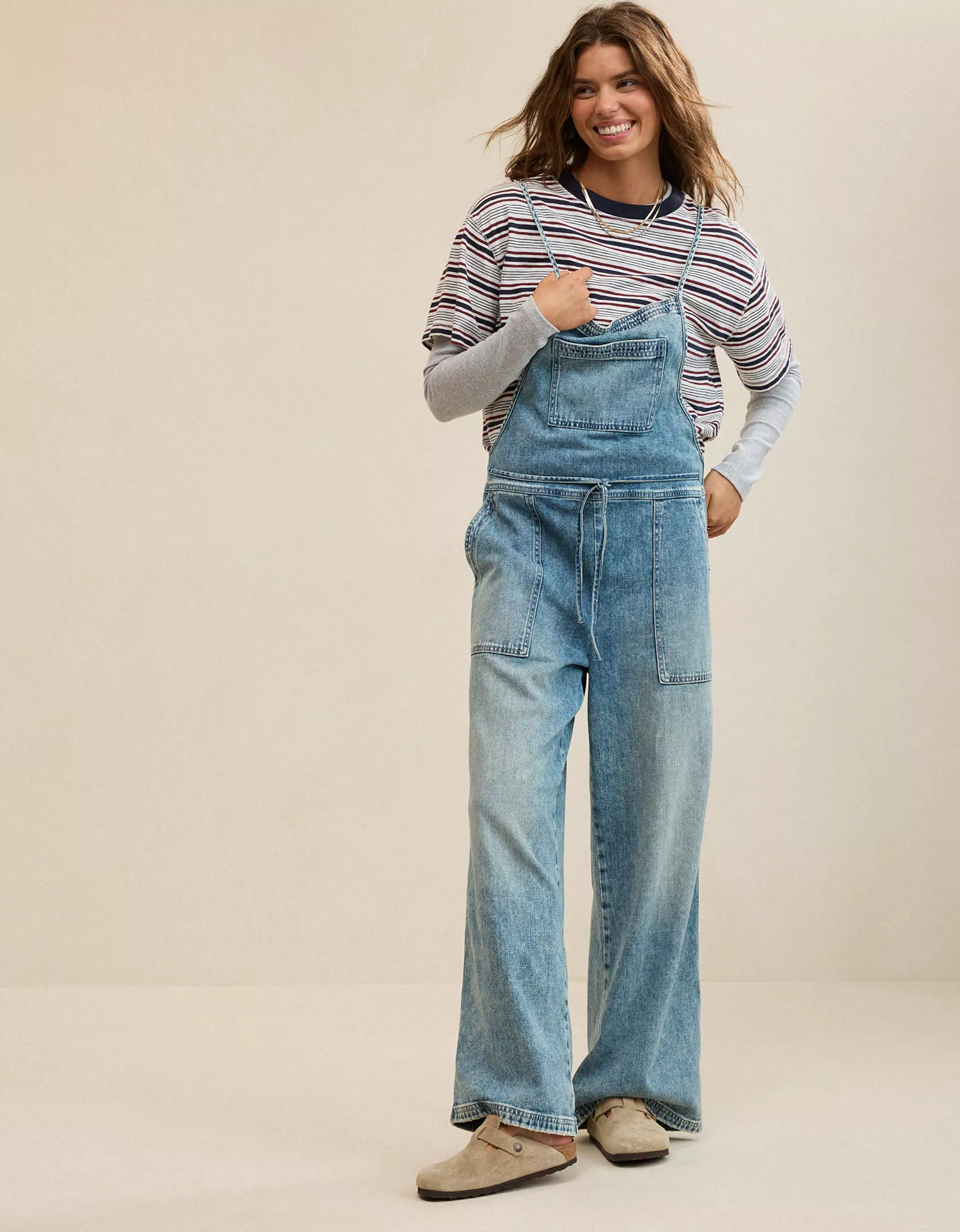 Aerie Lace Through Overall