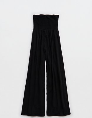 Aerie At The Barre Strapless Jumpsuit