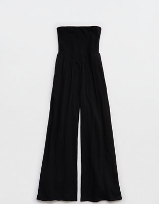 Aerie At The Barre Strapless Jumpsuit