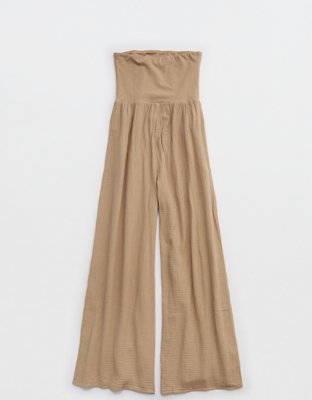 Aerie At The Barre Strapless Jumpsuit