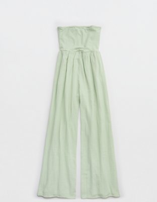 Aerie At The Barre Strapless Jumpsuit