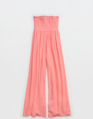 Aerie At The Barre Strapless Jumpsuit