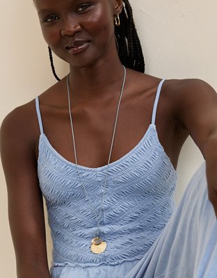 Aerie Happiest Smocked Jumpsuit