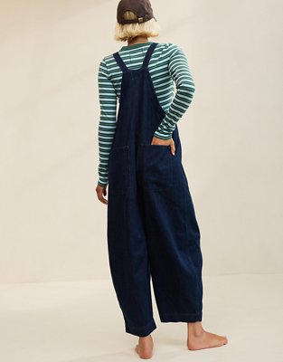 Женский комбинезон Aerie Relaxed Balloon Overall, цвет: Светлый серый — фото 2