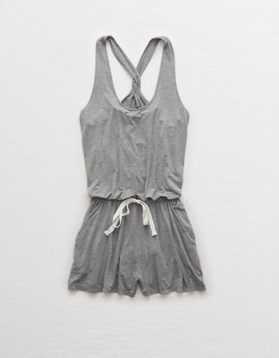 Женские комбинезоны Aerie Knit Twist Back Romper — фото 3