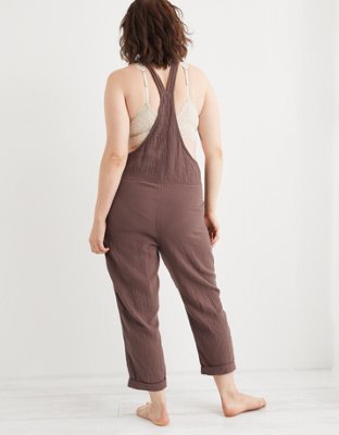 aerie twill utility overall