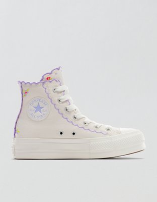 Converse Chuck Taylor All Star Embroidered Lift Platform Sneaker