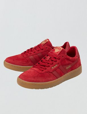 Женские кроссовки Gola Hawk Suede 86 Sneaker, цвет: Красный — фото 4