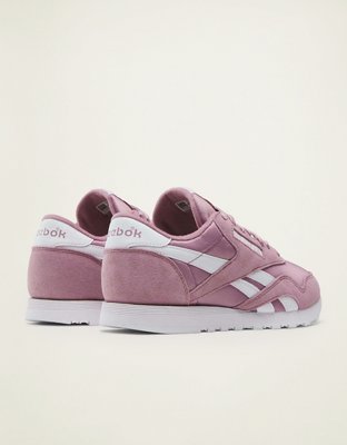 Женские кроссовки Reebok Classic Nylon, цвет: Ягодный — фото 2