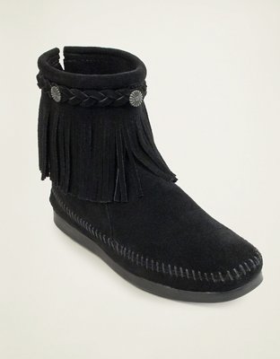 Minnetonka Back Zip Softsole Boot