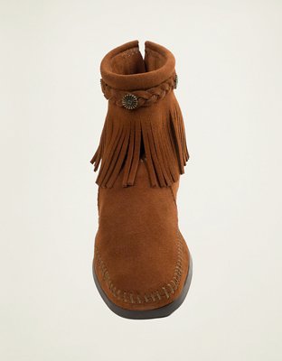 Minnetonka Back Zip Softsole Boot
