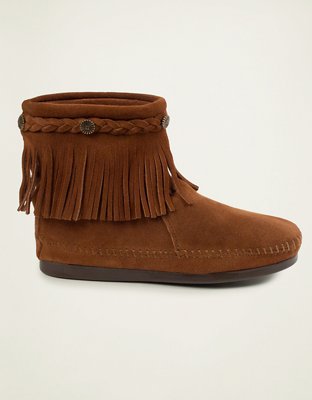 Minnetonka Back Zip Softsole Boot