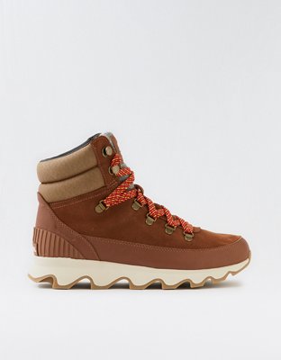 sorel kinetic conquest mixed leather hiker boots