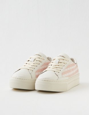 Soludos Ibiza Gingham Platform Sneaker