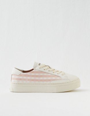 Soludos Ibiza Gingham Platform Sneaker