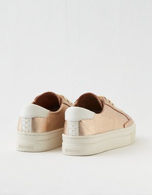 Soludos Ibiza Metallic Platform Sneaker
