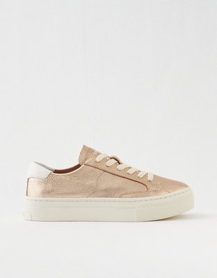 Soludos Ibiza Metallic Platform Sneaker