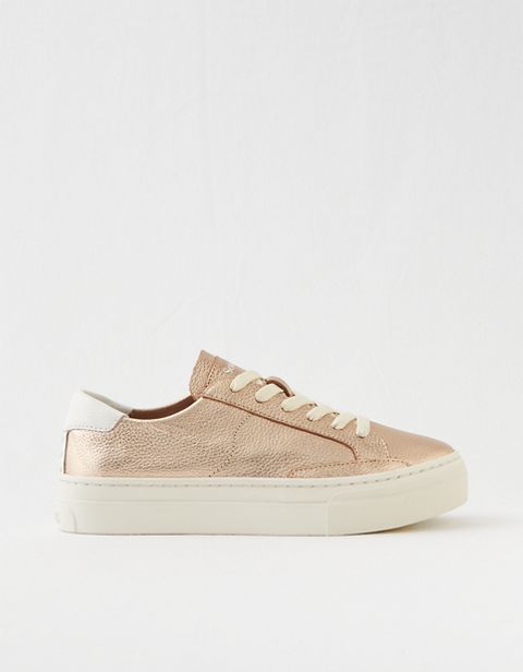 Женские кроссовки Aerie Soludos Ibiza Metallic Platform Sneaker