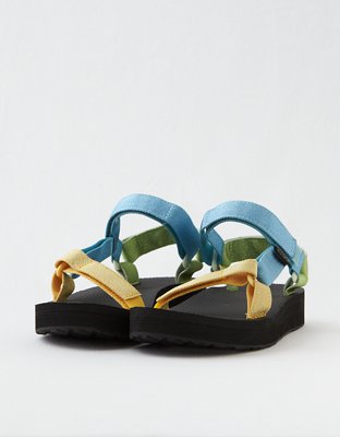 Женские сандалии Aerie Tevas Midform Metallic Sandal — фото 3